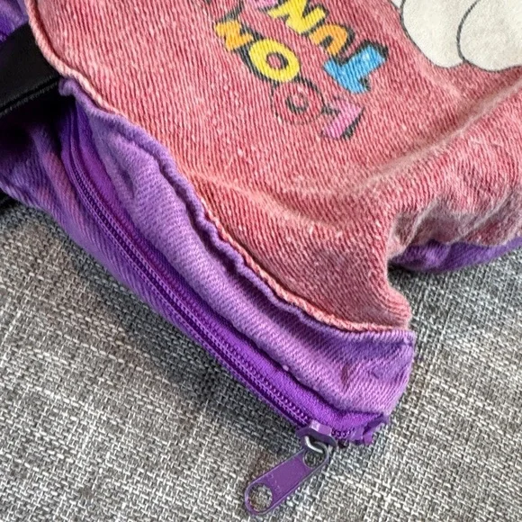 Vintage Looney Tunes Pink and Purple Bag - Picture 5 of 10